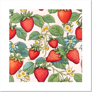 Verry Berry Pattern Posters and Art